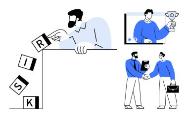 İş dünyasının profesyonelce engellenmesini, heceleme riskini, iş arkadaşları arasında tokalaşmayı ve ödül almayı önlüyor. Takım çalışması, liderlik, strateji, işbirliği, risk yönetimi için ideal