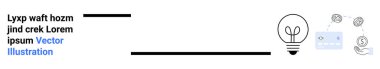 Innovation, finance, creative ideas, business inspiration, economic concepts, energy efficiency. Light bulb and various icons ideas and money. Innovation and finance concepts