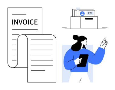 İş belgesi yönetimi. Faturaları yönetmek, özgeçmişleri depolamak ve iş süreçlerini verimli bir şekilde düzenlemek. İK, muhasebe, yönetim, pazarlama ve girişimler için iş belgesi çözümleri