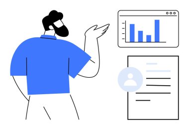 Veri analizi, iş yönetimi, takım işbirliği, istatistik incelemesi, profil yönetimi, bilgi paylaşımı. Veri tabloları ve profil arayüzü ile profesyonel. Veri analizi ve iş