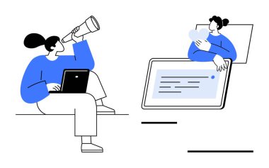 Uzaktan iletişim. Profesyoneller uzaktan iletişim ve sanal etkileşim için dijital cihazlar kullanırlar. Uzaktan iletişim takım işbirliğini, verimliliği ve çevrimiçi bağlantıları geliştirir. İdeal