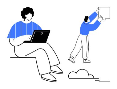 Teamwork concept. Teamwork showcases collaboration and innovation in workspace settings. Teamwork with creative processes, problem-solving, and technical skills development. For education