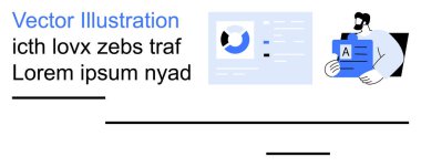 Business growth, analytics, documentation, data management, corporate presentations, professional tools. A person holding a document, chart displayed on screen. Business growth and analytics