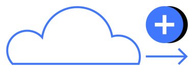 Bulut depolama kavramı. Bulut depolama çevrimiçi veri yönetimi ve dosya paylaşımı. Bulut depolama dijital çözümler, çevrimiçi işbirliği ve güvenli veri yedeği için gereklidir. Teknoloji ve bilişim için ideal