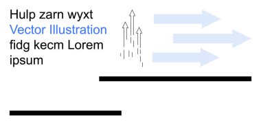 İş süreçleri, veri akışı, takım çalışması, verimlilik, yön, iletişim. Okları, metni ve satırları olan diyagram. İş süreçleri ve veri akışı kavramı