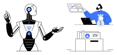 Askere alma konusunda yapay zeka. Yetenek edinme verimliliğini geliştirmek, özgeçmiş taramasını otomatikleştirmek ve işe alım işlerini düzene sokmak. Yapay zeka daha akıllı işe alma olanağı sağlıyor