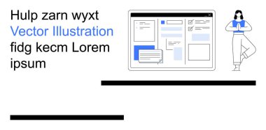 Web tasarımı, yapay zeka kavramları, farkındalık, denge, rahatlama, verimlilik. Arayüz elemanları ve yoga pozu veren bir kişi. Rahatlamış üretkenlik için UI kavramları ve farkındalığı
