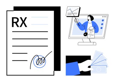 Dijital sağlık hizmeti. Dijital reçete, video konferans yoluyla online danışma ve nakitsiz ödemeler sağlık hizmetlerini dönüştürüyor. Teletıp için mükemmel, yenilikçi sağlık