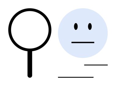 Kimlik doğrulama, kullanıcı profili, güvenlik kontrolü, dijital kimlik doğrulama, kişisel veriler ve minimalizm. Temel detayları içeren bir kullanıcı profilinin yakınındaki büyüteç. Kimlik doğrulaması ve kullanıcı