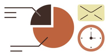 İş analizleri, zaman yönetimi, iletişim, proje planlaması, takım çalışması, pazarlama stratejileri. Turta şeması, saat ve zarf veri iletişimi ve görev süreleri. İş analizleri