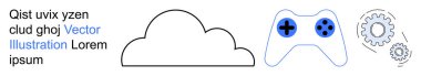 Bulut hesaplama, oyun teknolojisi, veri işleme, dijital platformlar, yazılım entegrasyonu, çevrimiçi geliştirme. Bulutlu, kontrollü ve vitesli bir resim. Bulut hesaplama ve oyun teknolojisi