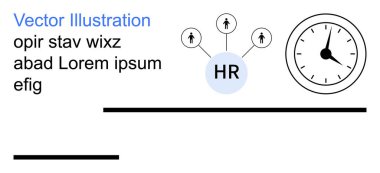 İşgücü yönetimi, askere alma, zaman yönetimi, insan kaynakları sistemleri, profesyonel gelişim, personel çözümleri. İnsan Kaynakları Ağı diyagramı, saat ve rakamlarla. İşgücü yönetimi