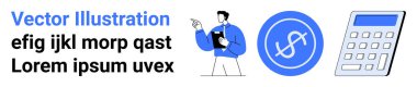 Finansal yönetim, muhasebe araçları, bütçe planlaması, ekonomik analiz, iş stratejisi, maliyet hesaplaması. Elinde bir pano, bir dolar işareti ve hesap makinesi olan biri. Mali yönetim