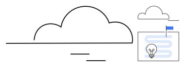 Bulut hesaplama konsepti. Veri depolama ve erişilebilirlik için bulut temelli çözümler. Bulut bilgisayarı yeniliği, uzaktan çalışmayı ve dijital dönüşümü güçlendirir. Teknoloji için, bilişim altyapısı