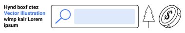 Finans, dijital araçlar, çevre, sürdürülebilir büyüme, teknoloji, kavramsal tasarım. Büyüteç, bozuk para ve ağaç simgesiyle arama çubuğu. Finans ve dijital araçlar kavramı