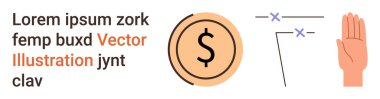 Finansal işlemler, asgari tasarım, tipografi, kavramsal iletişim, iş araçları, para birimi. Dolar işareti, el yazısı ve replik. Mali işlemler ve asgari tasarım