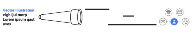 Odaklanma, iletişim, veri analizi, bilgi araması, takım çalışması, ulaşılabilirlik. Büyüteç, yatay çizgiler ve fonksiyonel simgeler de dahil olmak üzere minimalist elementler. Odaklanma ve iletişim