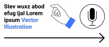 Ses sistemleri, iletişim, podcast, kullanıcı arayüzü tasarımı, ses tanıma, sunum araçları. El hareketi, mikrofon ikonu, en az ok. İletişim ve podcast kavramları