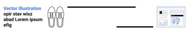 Moda eğilimleri, veri görselleştirme, e-ticaret, tüketici analizleri, perakende araştırmaları, pazarlama stratejileri. Veri analiz arayüzünün yanında çizilmiş ayakkabılar. Moda eğilimleri ve veri görselleştirmesi