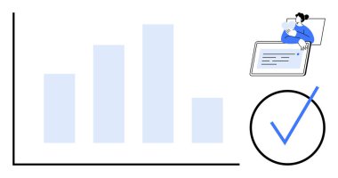 Baro şeması, kontrol listesi ve tablet etkileşimi ile veri analizi. Veri analizi verimli bir organizasyon ve sonuç takibi. İş, analitik, iş akışı, verimlilik ve raporlar için ideal