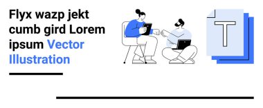 İş yeri verimliliği, teknoloji, güverte, uzaktan işbirliği, takım çalışması, eğitim. İki kişi tabletler ve dizüstü bilgisayarlarla fikirleri tartışıyor. İşyeri verimliliği ve teknoloji kavramı