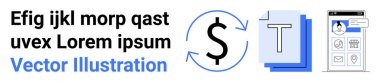 Finans yönetimi, belge paylaşımı, uygulama arayüzü, veri alışverişi, para transferi, dijital iletişim. Dolar işareti, belge simgeleri dijital arayüz. Finans yönetimi ve belge