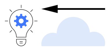 Bulut teknolojisi kavramı. İnovasyon, veri transferi ve bağlantı ile vurgulanmış bulut. Bulut çözümleri inovasyonu ve kusursuz veri hareketini yönlendirir. IT, dijital pazarlama, iş araçları