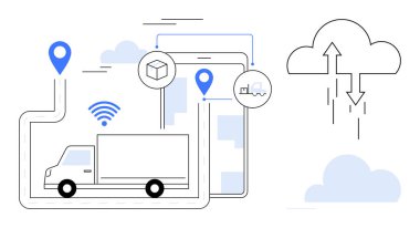 Lojistik teknolojisi. Lojistik bulut hesaplama ve veri bağlantısıyla geliştirildi. GPS izleme, kablosuz iletişim ve bulut entegrasyonu ile lojistik çözümler. Teslimat sistemleri için, arz