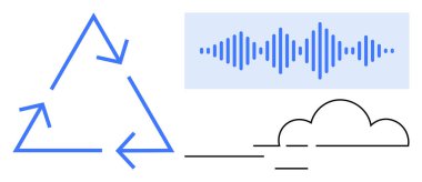 Sürdürülebilirlik kavramı. Elementler geri dönüşüm, veri iletişimi ve çevre dostu uygulamalar. Atık geri dönüşümü, veri verimliliği ve sürdürülebilirlik. Teknoloji ve çevre için