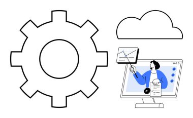Bulut teknolojisi. Bulut teknolojisi çevrimiçi öğrenme ve dijital işbirliğini geliştiriyor. Bulut teknolojisi çevrimiçi eğitim, sunumlar ve yazılım entegrasyonunda verimliliği artırıyor. Harika.