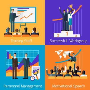 Business Training. Success Motivational Managment