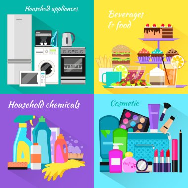 Household and Beverages Food Cosmetic