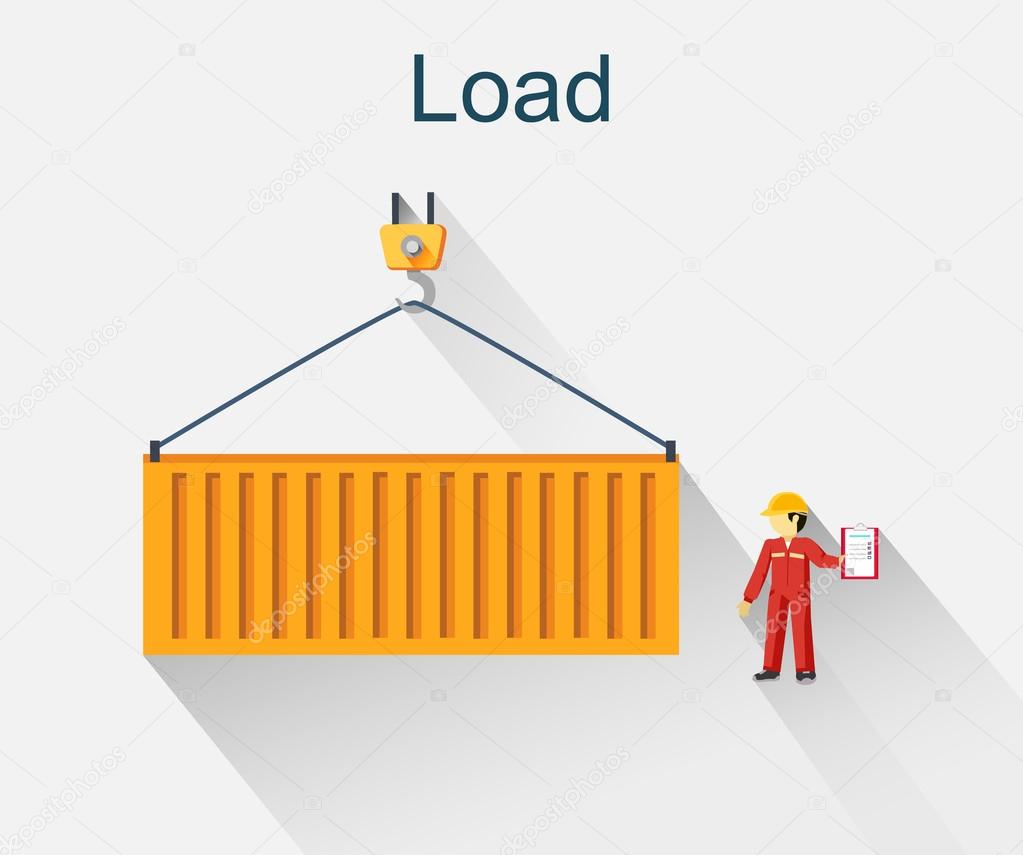 Load Container Icon Design Style