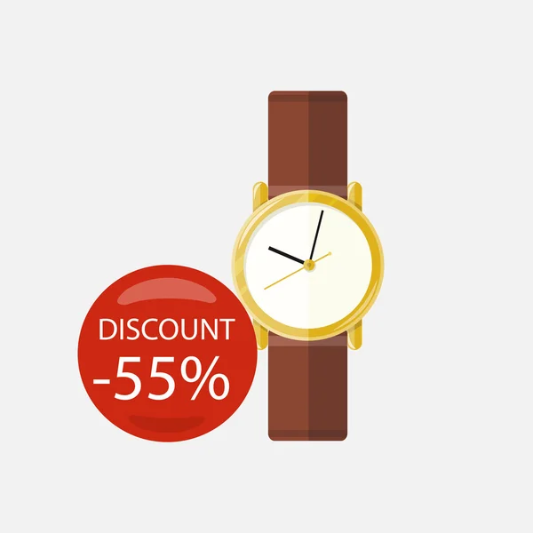 Sale of Household Appliances Watches — Stockvector