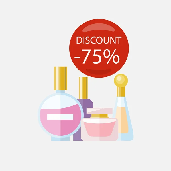 Sale of Household Appliances Parfum — Stockový vektor