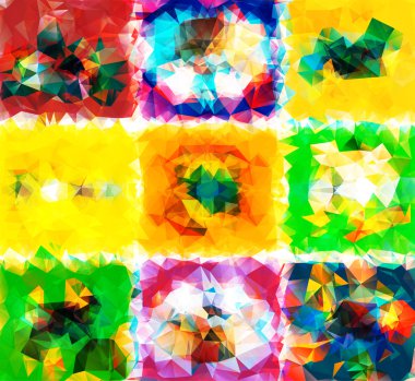 Soyut Geometrik Arkaplan