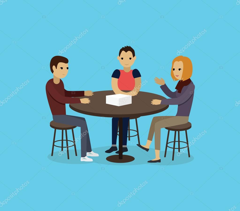 Focus Group Concept — Stock Vector © robuart 97081442