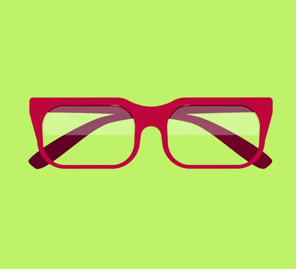 Klasik gözlük simgesi — Stok Vektör