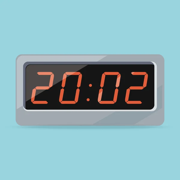 Clock Logo Icon Isolated. Watch Object — Stock vektor