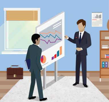 Business Report Isometric