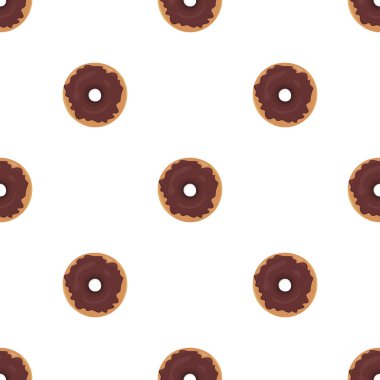 Çörek sorunsuz arka plan doku deseninin