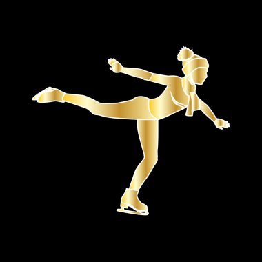 People Skating Flat Style Design