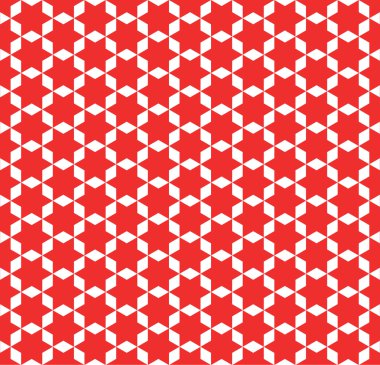 Kesintisiz geometrik vintage yıldız desen arka plan duvar kağıdı