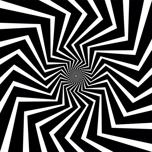 Op Art espiral redemoinho fundo —  Vetores de Stock