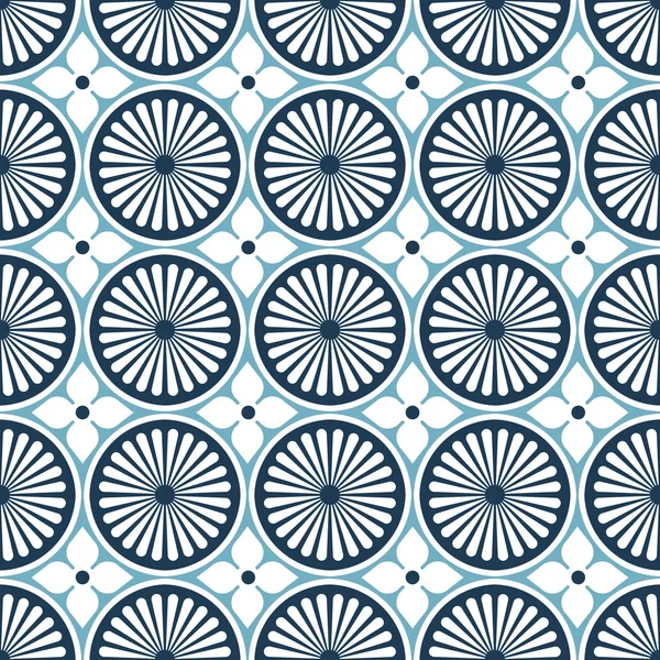 Бесшовный винтажный марокканский шаблон фона — стоковый вектор