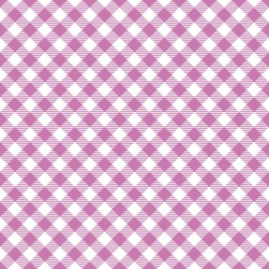 Sorunsuz pembe kaba kareli ekose kumaş desen doku
