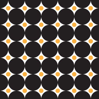 Daire nokta desen doku arka plan kesişen sorunsuz imkanı