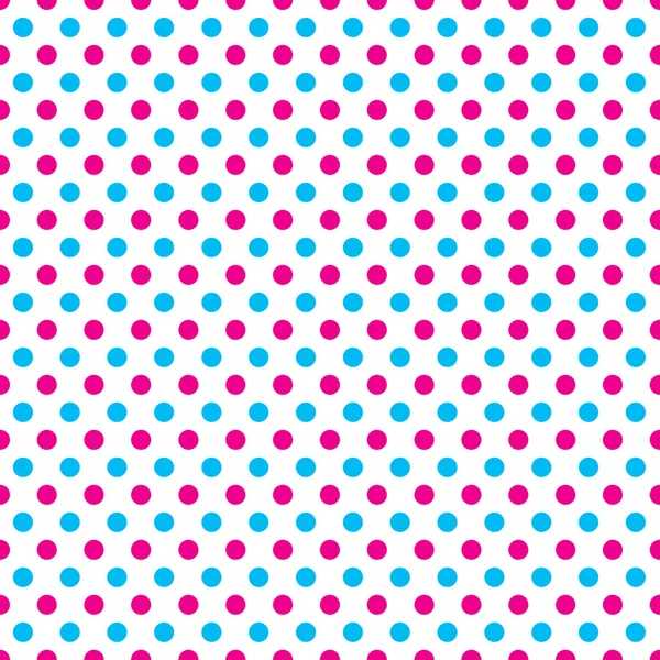 Hot pink polka dot wallpaper Seamless vector pattern with dark neon