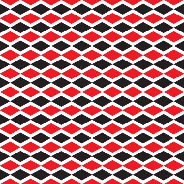 Seamless soyut etnik Afrika modeli