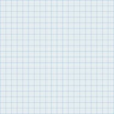Kesintisiz mavi ızgara grafik kağıdı deseni